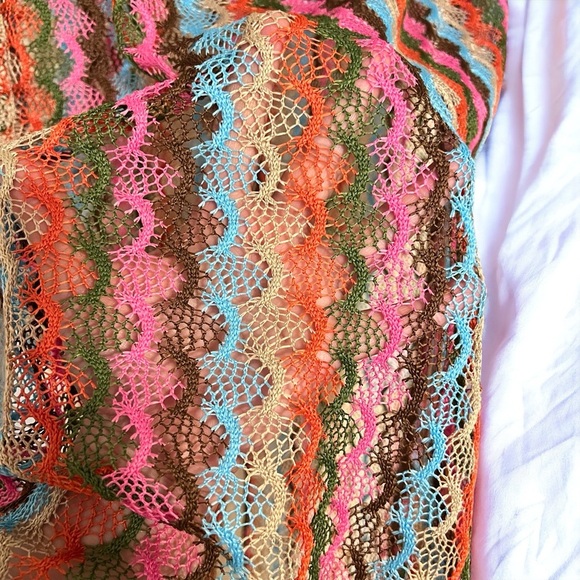 Sheer skirt. Trending. Colorful. Screams summer!! - Picture 5 of 15